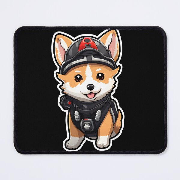 Item preview, Firefighter Canaan Dog designed and sold by CUTEDOGGIEZ.