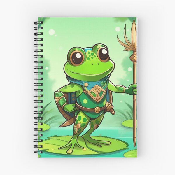 Item preview, Frogbane: The Lily Pad Warrior designed and sold by ccl2023.