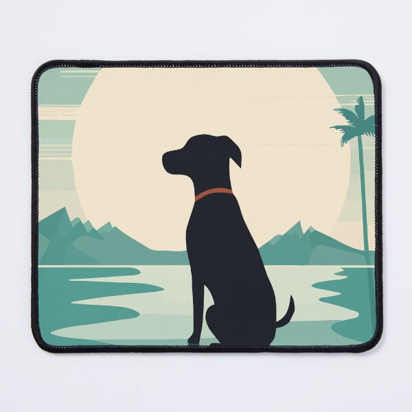 Item preview, dog by the water designed and sold by GraphicGreets.