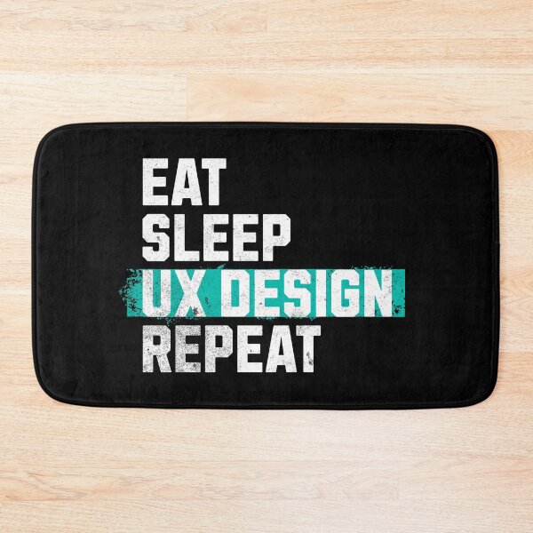 Item preview, Eat Sleep UX Design Process Repeat - UX/UI Designer designed and sold by knapst.