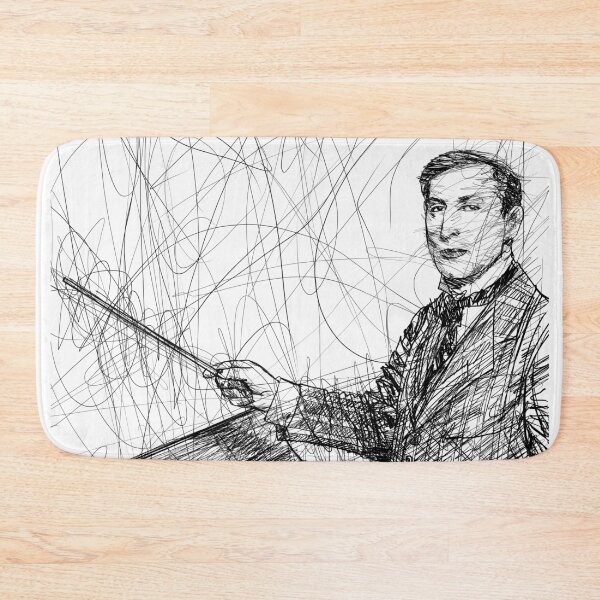 Item preview, OSKAR FRIED ink portrait designed and sold by lautir.