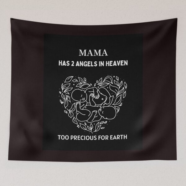 Item preview, Mama Has 2 Angels In Heaven designed and sold by Donny1203.
