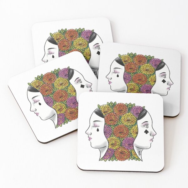 Item preview, Two-faced heart designed and sold by Nguyen-Uyen.