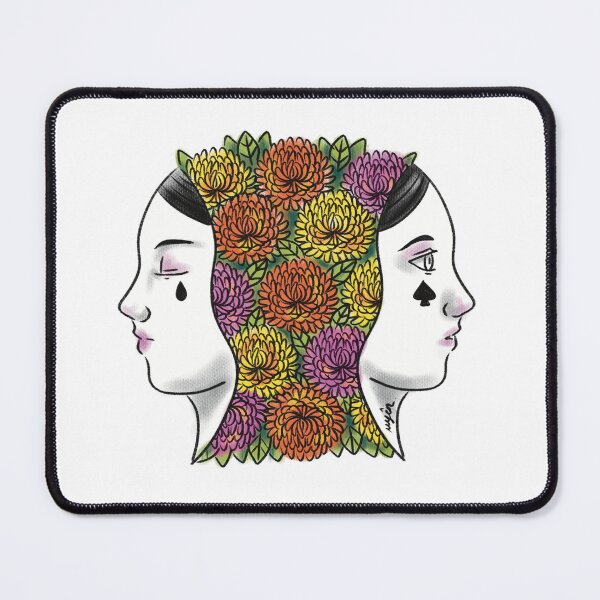 Item preview, Two-faced heart designed and sold by Nguyen-Uyen.