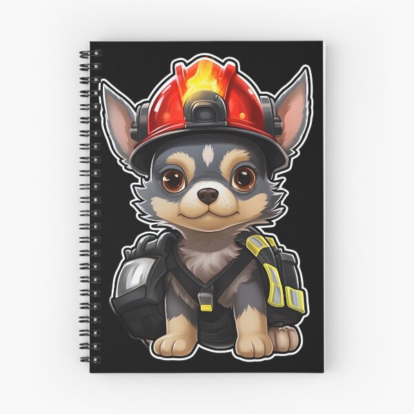 Item preview, Firefighter Chihuahua designed and sold by CUTEDOGGIEZ.