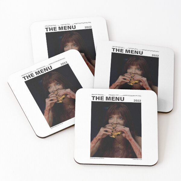 Item preview, THE MENU // movie poster blurred minimal designed and sold by 33ll.