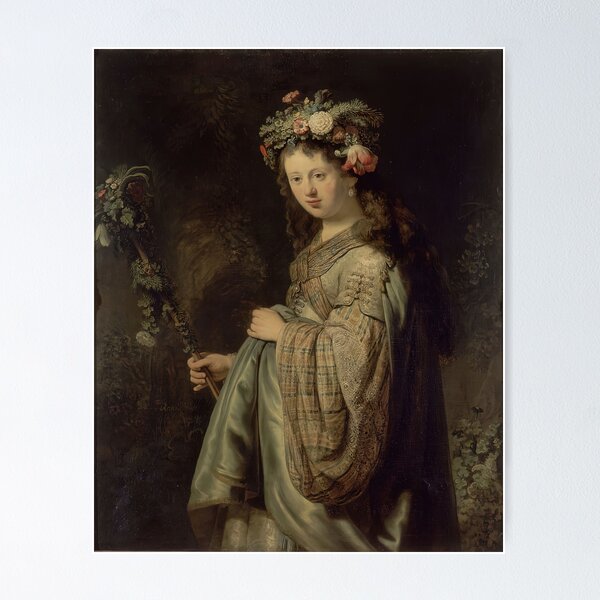 Item preview, Rembrandt Harmenszoon van Rijn, rembrandt artwork, rembrandt van rijn portrait designed and sold by The art world.