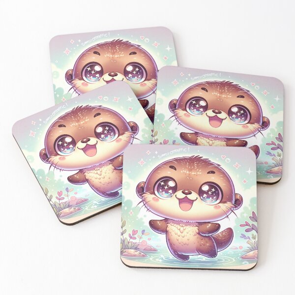 Item preview, Chibi Otter Charm designed and sold by Nourddine Aliouat.