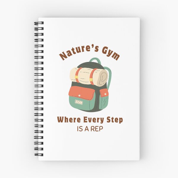 Item preview, Nature's gym camping hiking designed and sold by BreadnButter97.
