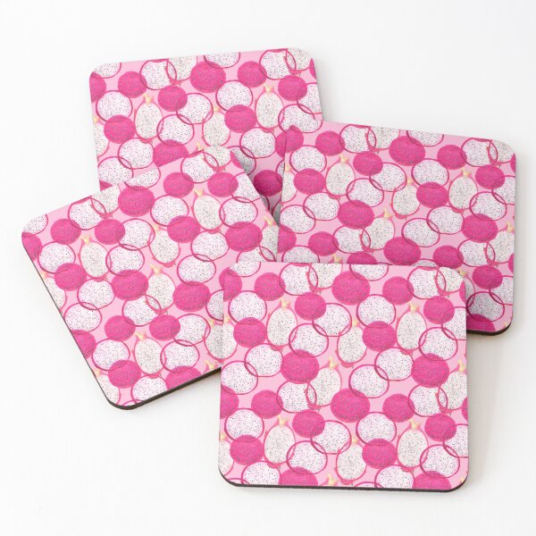 Item preview, Dragonfruit Slices designed and sold by SideDishDesign.