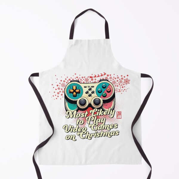 Item preview, Most Likely to Play Video Games on Christmas - Gaming Passion - Funny Christmas designed and sold by ArtProjectShop.