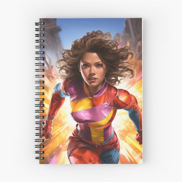 Item preview, Velocity Vixen – Superheroine Speed Art Print designed and sold by SmartDesignByBB.