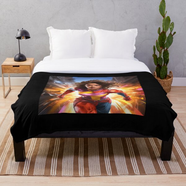 Artikelvorschau, Velocity Vixen – Superheroine Speed Art Print entworfen und verkauft von SmartDesignByBB.