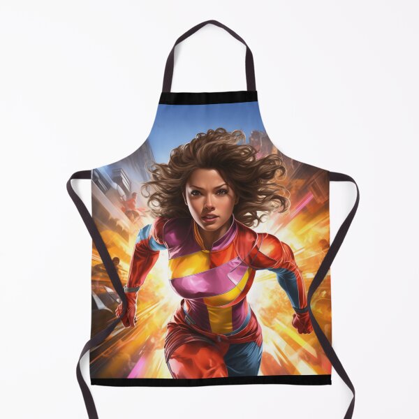 Item preview, Velocity Vixen – Superheroine Speed Art Print designed and sold by SmartDesignByBB.