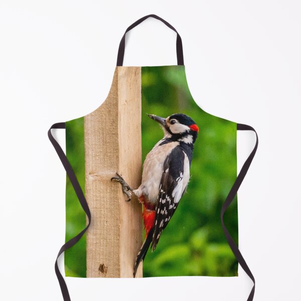 Item preview, Great Spotted Woodpecker on a post designed and sold by Dalyndigital Photography.