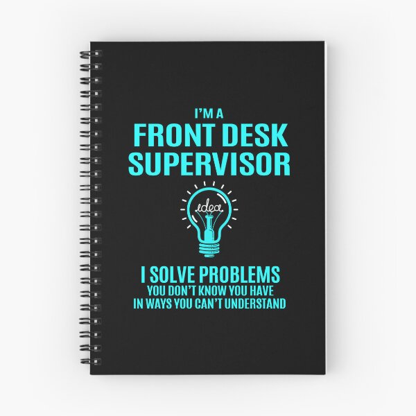 Item preview, Front Desk Supervisor - I Solve Problems designed and sold by alphatinost.