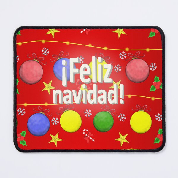 Item preview, feliz navidad bolas designed and sold by ZiphGames.