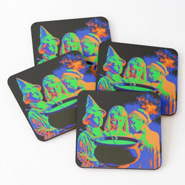 Item preview, Witches Around a Cauldron Pop Art 4 designed and sold by AstroRisq.