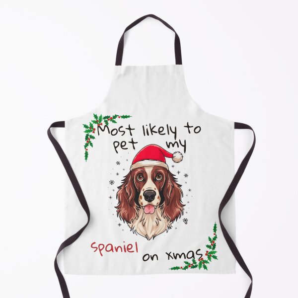 Item preview, Christmas cocker spaniel designed and sold by MoniDigiDesigns.