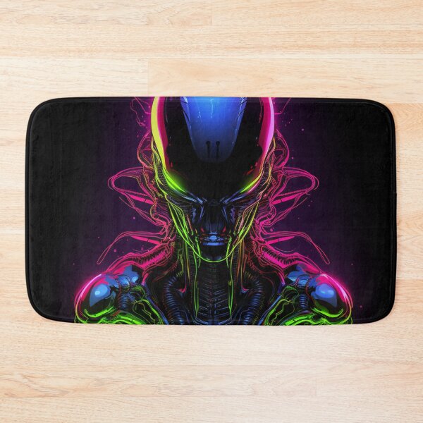 Item preview, Alien Neon Art 7 designed and sold by AstroRisq.