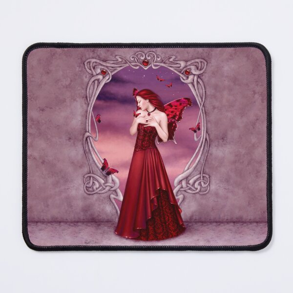 Item preview, Garnet Birthstone Fairy designed and sold by silverstars.