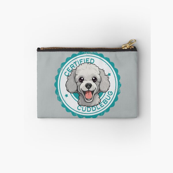 Item preview, Poodle -  White - 'Certified Cuddlebug' designed and sold by wotsthis.