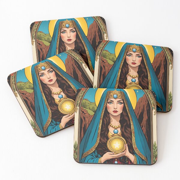 Item preview, The High Priestess designed and sold by SoniaSarkali.