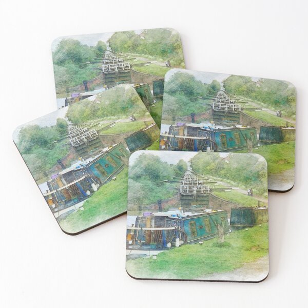 Item preview, Caen Hill Flight designed and sold by canal-arts.