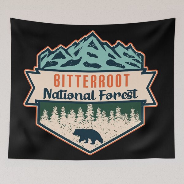 Item preview, Bitterroot National Forest designed and sold by Nature-spirit.