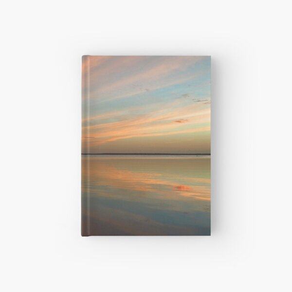 Swirly Pink Sunset Hardcover Journal