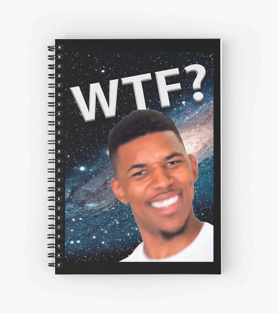 WTF Meme Spiral Notebooks By Cecatto Redbubble