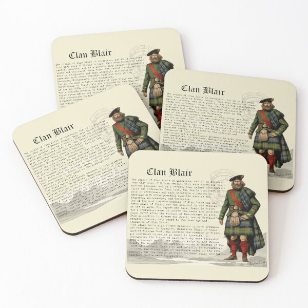 Item preview, Clan Blair Scottish History  designed and sold by BagTown Clans.