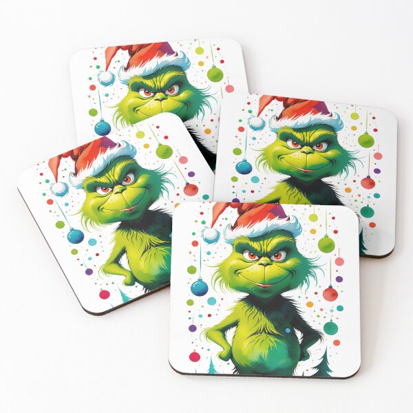 Item preview, Mischief Meets Merry: Cute Grinch's Holiday Hijinks designed and sold by Art3dLabs.