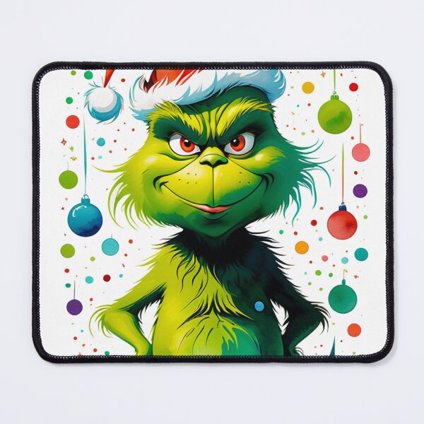 Item preview, Mischief Meets Merry: Cute Grinch's Holiday Hijinks designed and sold by Art3dLabs.