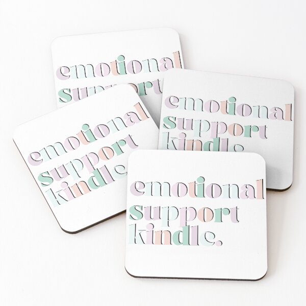 Item preview, emotional support kindle designed and sold by takeruthtothelakes.