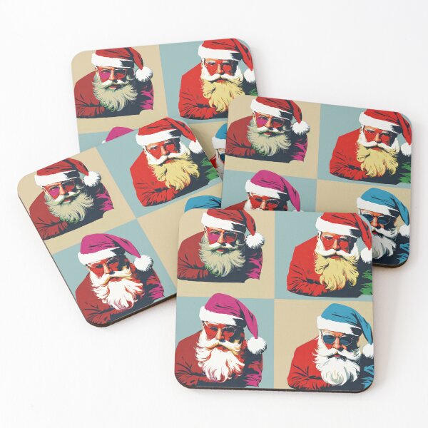 Item preview, Santa Claus - Christmas Pop Art designed and sold by AimyDesigns.
