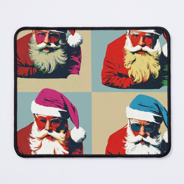 Item preview, Santa Claus - Christmas Pop Art designed and sold by AimyDesigns.