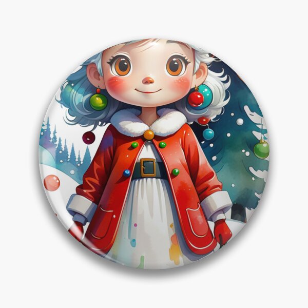 Item preview, Mrs. Claus Chic: Adorable Elegance for Holidays designed and sold by Art3dLabs.