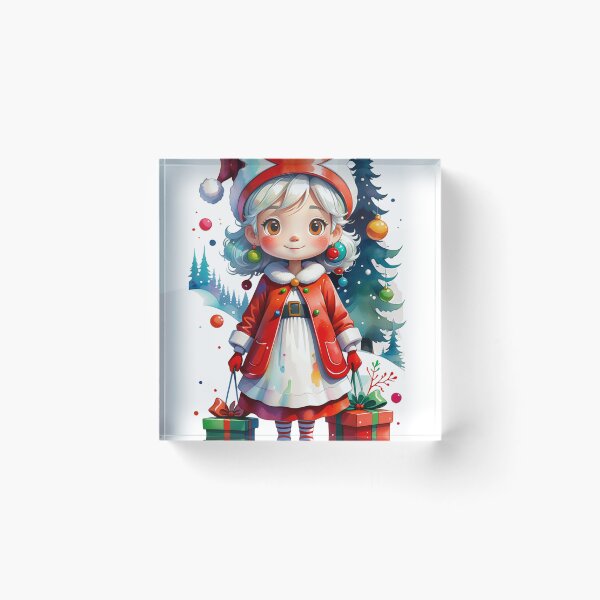 Item preview, Mrs. Claus Chic: Adorable Elegance for Holidays designed and sold by Art3dLabs.