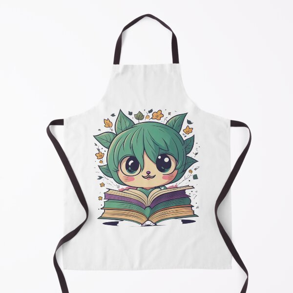 Item preview, Cute cartoon girl reading a book designed and sold by Sanan Israyilli.