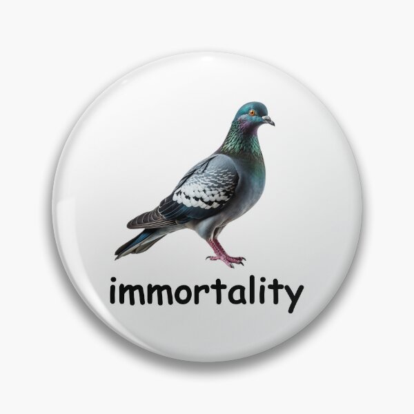 Item preview, Immortality Pigeon Meme Oddly Weirdcore Y2K designed and sold by fomodesigns.