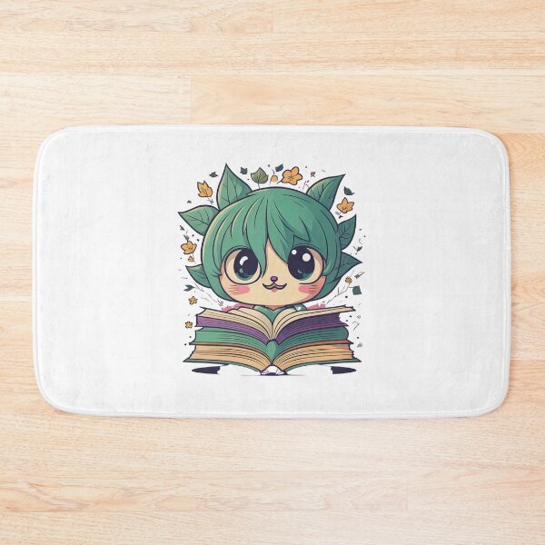 Item preview, Cute cartoon girl reading a book designed and sold by Sanan Israyilli.