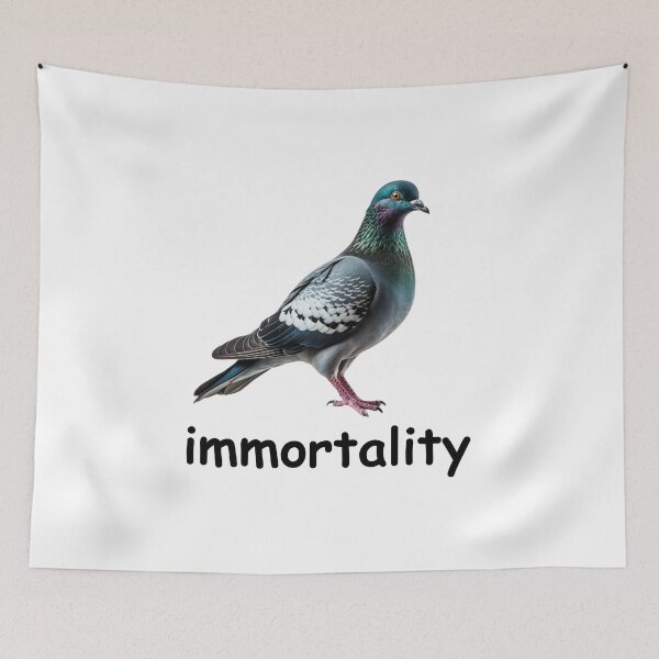 Item preview, Immortality Pigeon Meme Oddly Weirdcore Y2K designed and sold by fomodesigns.