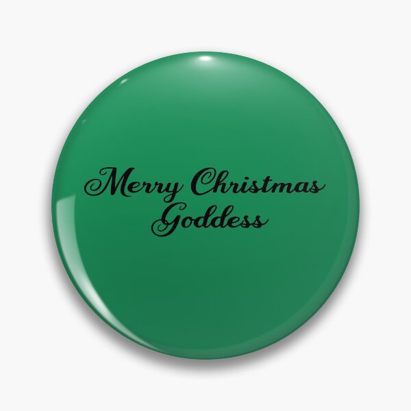 Item preview, Merry Christmas Goddess greeting designed and sold by FemdomShop.
