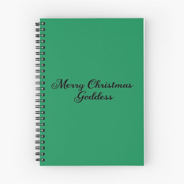 Item preview, Merry Christmas Goddess greeting designed and sold by FemdomShop.
