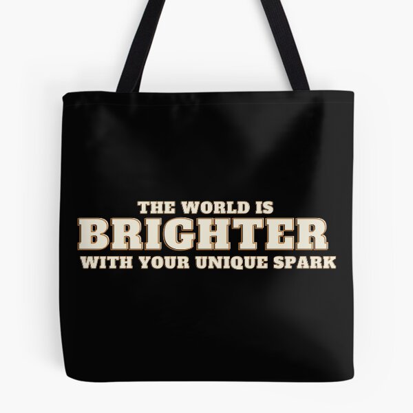 Item preview, The world is brighter  with your unique spark designed and sold by bvdesignart.