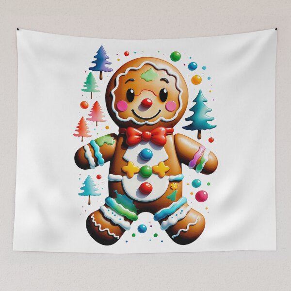 Item preview, Sweet Delight: Adorable Gingerbread Magic Unleashed designed and sold by Art3dLabs.