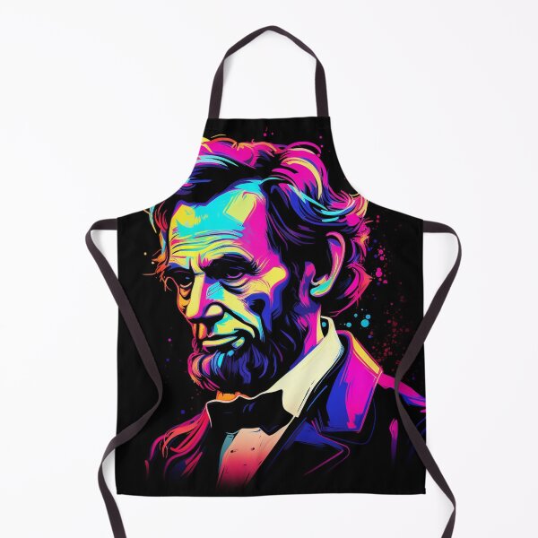 Item preview, Lincoln Neon Pop Art designed and sold by AstroRisq.