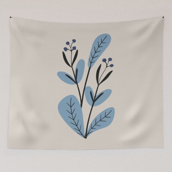 Item preview, Minimal Botanical Art - Boho Painting designed and sold by StudioRedKoala.