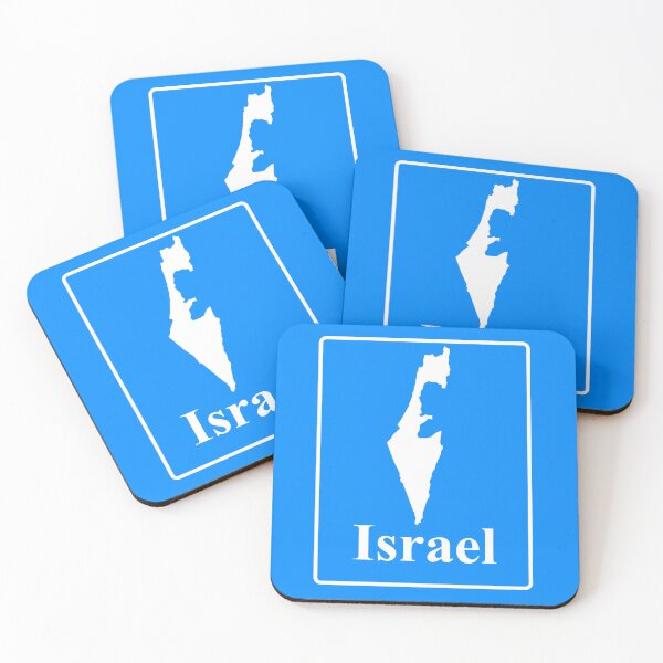 Item preview, Modern Israel Silhouette - Contemporary Middle Eastern Artwork designed and sold by RuyaFab.